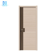 Porte de bois intérieur de luxe Portes intérieures de porte mélamine pour la maison Go-A069